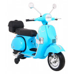 Elektrická motorka Vespa - modrá